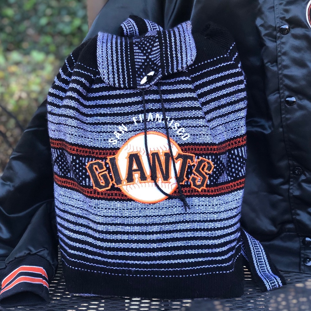 BOHO SF Giants Woven Backpack